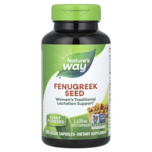 كبسولات الحلبة Nature's Way 180 cap 1130mg