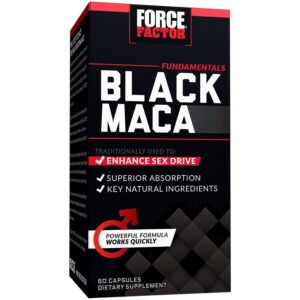 ماكا سوداء 60 كبسول force factor