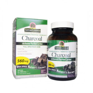 الفحم النشط 90 كبسول Natures way