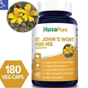 كبسولات عشبة القديسين St. John's wort