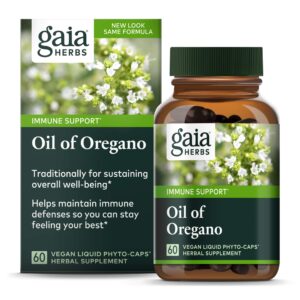 oil of oregano  gaia , كبسولات زيت الاوريجانو، 60 كبسولة