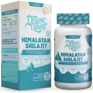 شيلاجيت اورجانيك نيشن 60 كبسول ORGANIC NATION
