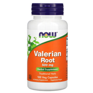 فلارين روت 500 مجم 100 كبسول valerian root now