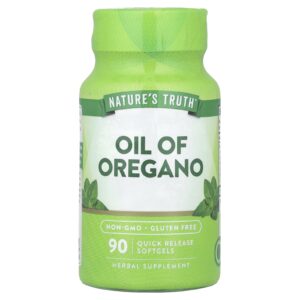 كبسولات زيت الاوريجانو 3000 ملج 90 كبسول -Oil of Oregano Nature's Truth 90 caps
