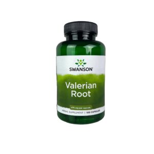 فلارين روت 475 مجم 100 كبسوله swanson valerian root 475 mg 100 cap