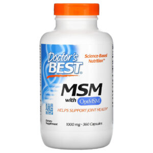 كبريت 120 كبسول تركيز 1000 ملجم msm dr best