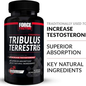 حسك،TRIBULUS TERRESTRIS 60 CAPSULES FORCE FACTOR