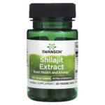 شيلاجيت 100 مجم 30 كبسولة سوانسون swanson shilajit extract 100 mg 30 cap