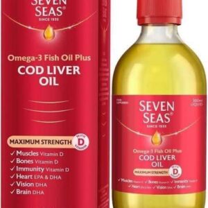 Seven seas cod liver oil omega 3 300 ml syrup