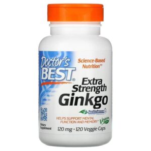 الجنكه -Ginkgo biloba doctor best 120 cap
