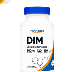 كبسولات دييندوليل ميثان نيوتري كوست 120 كبسول DIM Nutricost