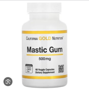 مستكه 60 كبسول تركيز 500 ملجم 500,California Gold Nutrition، Mastic Gum
