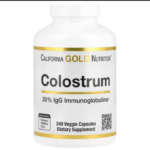 مسحوق اللبأ البقري 240 كبسول -California Gold Nutrition Colostrum 240 caps
