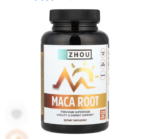 جذور الماكا، 1,000 ملجم، 120 كبسولة نباتية (500 ملجم لكل كبسولة)Maca Root ZHZOU