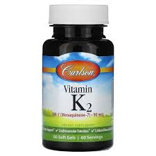 K2 فيتامين Carlson ٦٠ كبسول