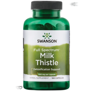 حليب الشوك 100 كبسول سوانسون milk thistle 100 cap swanson