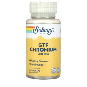 كروميوم - Gtf chromium solaray 200 cap