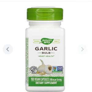 كبسولات الثوم - 100 حبه - نايشرز واي Nature's way Garlic
