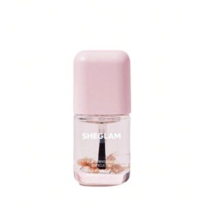 زيت تعزيز نمو ونعومة الاظافر الوردي من شيجلام،Sheglam Blooming Nails Cuticle Oil-Pink 8ml