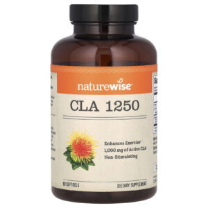 كبسولات القرطم CLA 1250 - عدد 90 كبسولة - 1000 مجم|NatureWise CLA 1250 - 90 caps - 1000mg Active CLA