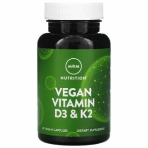 فيتامين د 3 ك 2 vitamin d3 k2 60 cap mrm