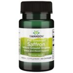 زعفران 15 مجم 60 كبسوله سوانسون saffron 15 mg 60 cap swanson