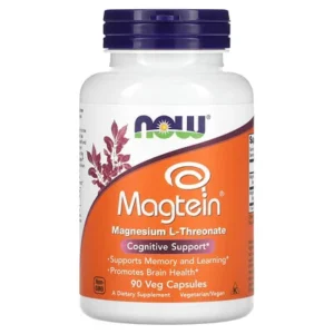 مغنيسيوم ثريونيت 90 كبسولة ناو magtein magnesium l-threonate 90 cap now