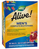 فيتامينات للرجال ناتشورز واي 50 قرص a live mens complete multivitamin 50 tab