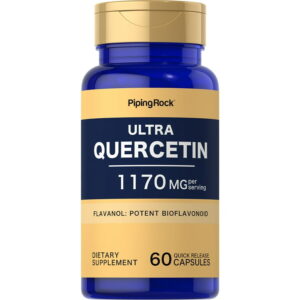 كبسولات الكوارستين 60 كبسول ULTRA QUERCETIN Piping Rock 1170 mg