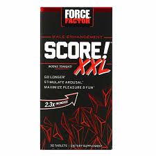 سكور اكس اكس ال فورس فاكتور 30 كبسول score xxl force factor 30 cap