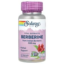 كبسولات بربرين - Berberine solaray 60 capsules