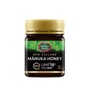 عسل المانوكا النيوزلندىMother Earth Manuka Honey UMF 15+ 250g