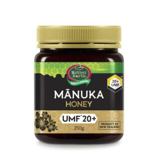 عسل المانوكا النيوزلندى Mother Earth Manuka Honey UMF 20+ 250g
