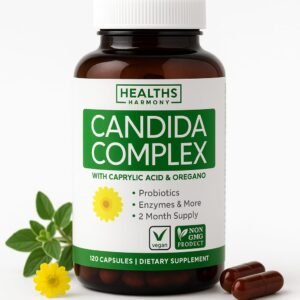 كبسولات الكانديدا Candida complex Healths Harmony 120cap